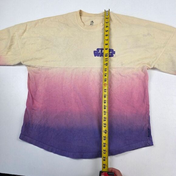Disney Star Wars Spirit Jersey Naboo Planet Ombre Long Sleeve Shirt Small Unisex - Picture 8 of 11